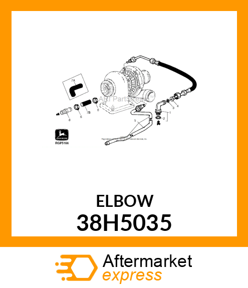 ADJ STUD ELBOW (SDE), ORFS 38H5035