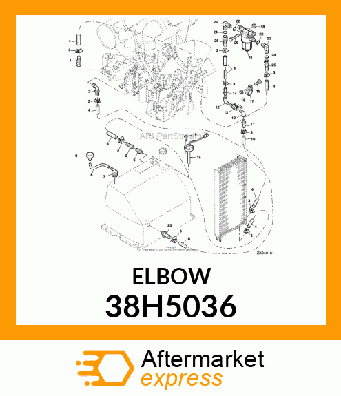 ADJ STUD ELBOW (SDE), ORFS 38H5036