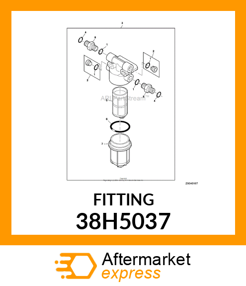 STUD STRAIGHT (SDS), ORFS 38H5037