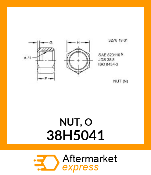 NUT, O 38H5041