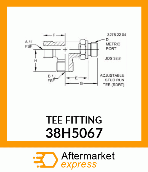 ADJ STUD RUN TEE (SDRT), ORFS 38H5067