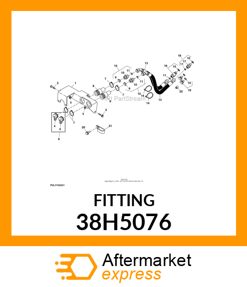 STUD STRAIGHT (SDS), ORFS 38H5076