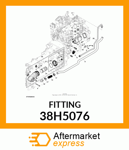 STUD STRAIGHT (SDS), ORFS 38H5076