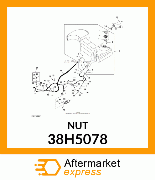 NUT, O 38H5078