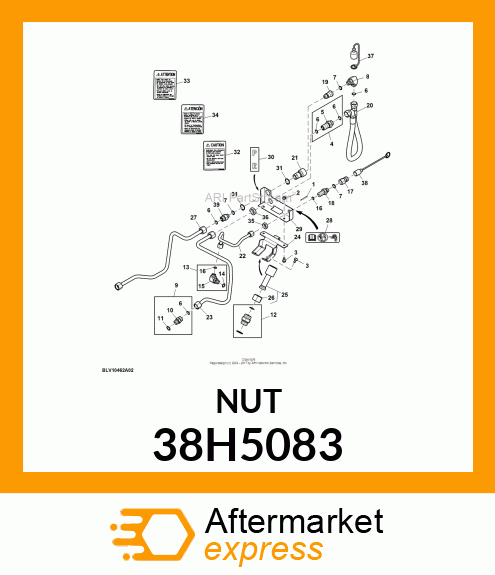 NUT, O 38H5083