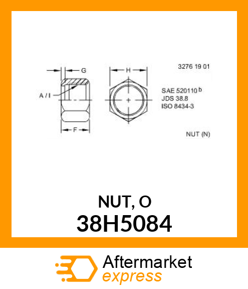 NUT, O 38H5084