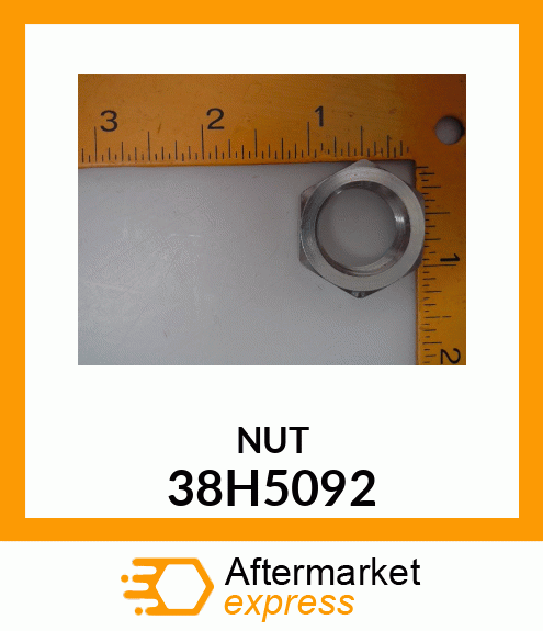 BULKHEAD LOCKNUT (BHLN) ORFS 38H5092