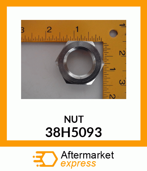 BULKHEAD LOCKNUT (BHLN) ORFS 38H5093