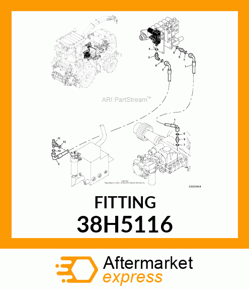 ADJ STUD BRANCH TEE (SDBT), ORFS 38H5116