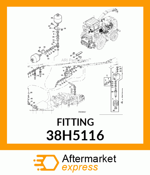 ADJ STUD BRANCH TEE (SDBT), ORFS 38H5116