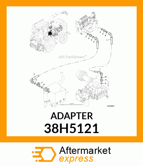 STUD STRAIGHT (SDS), ORFS 38H5121