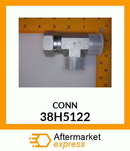 SWIVEL RUN TEE (SWRT), ORFS 38H5122