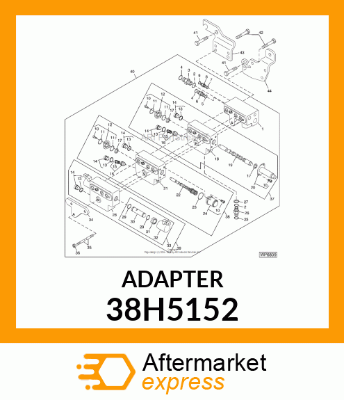 STUD STRAIGHT (SDS), ORFS 38H5152