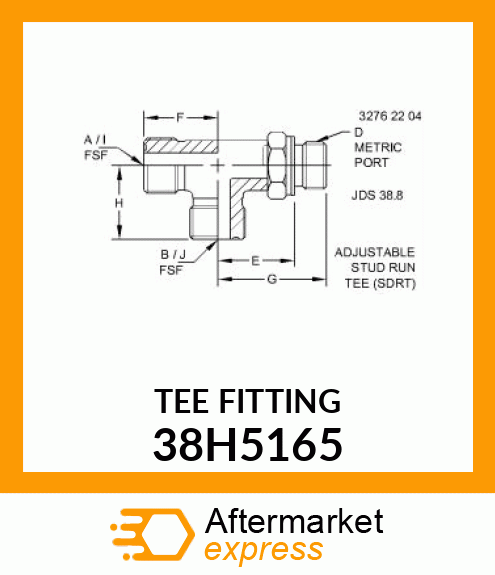 ADJ STUD RUN TEE (SDRT), ORFS 38H5165