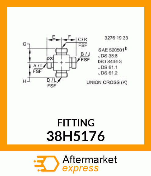 UNION CROSS, ORFS (K) 38H5176