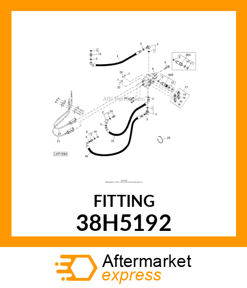 STUD STRAIGHT LG HX, ORFS (SDSLG) 38H5192