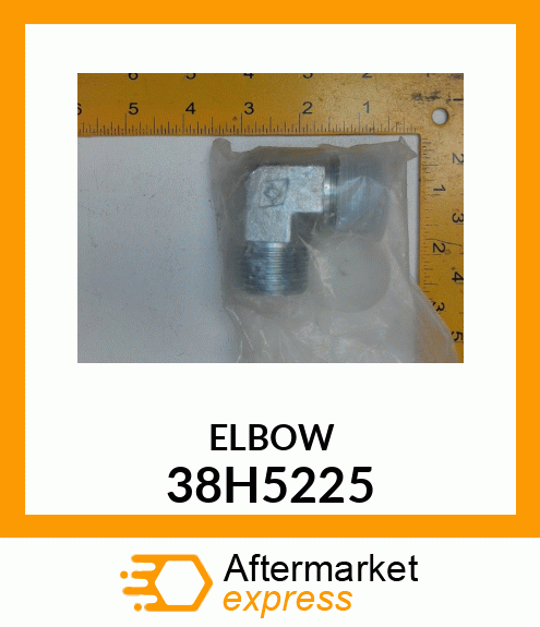 90 DEG UNION ELBOW (E), ORFS 38H5225