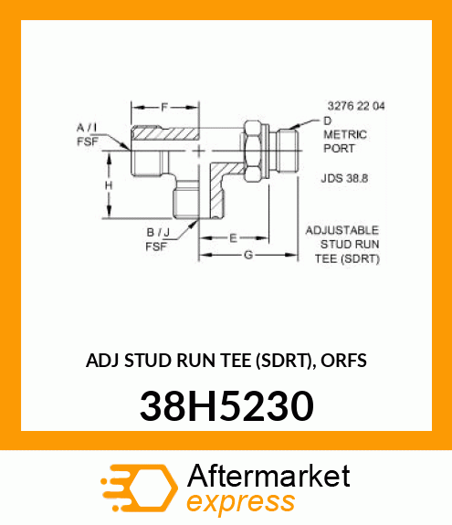 ADJ STUD RUN TEE (SDRT), ORFS 38H5230