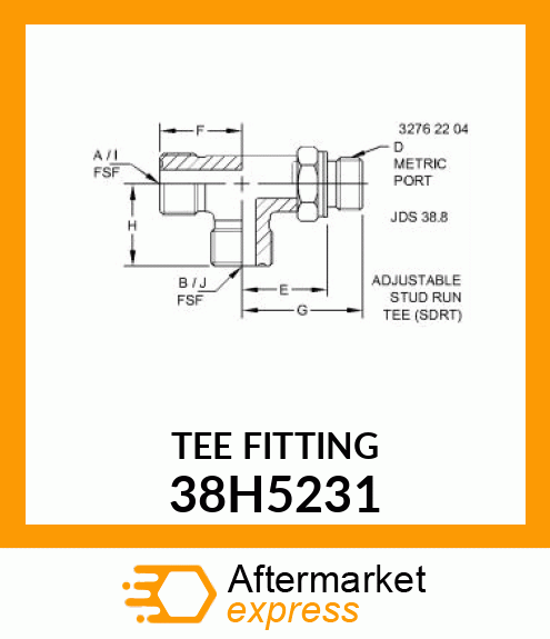 ADJ STUD RUN TEE (SDRT), ORFS 38H5231