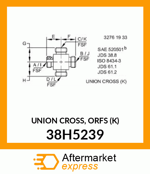 UNION CROSS, ORFS (K) 38H5239