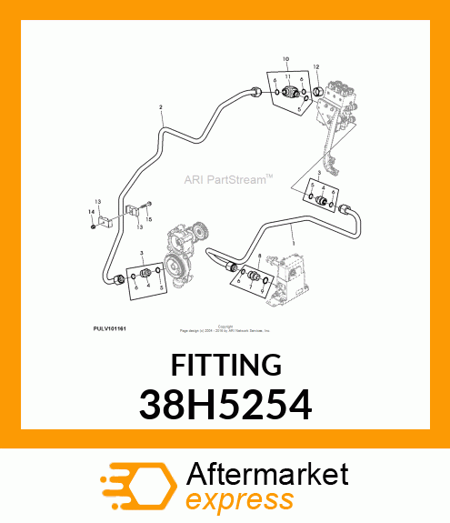 ADJ STUD BRANCH TEE (SDBT), ORFS 38H5254