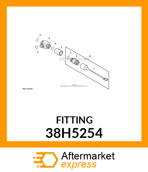 ADJ STUD BRANCH TEE (SDBT), ORFS 38H5254