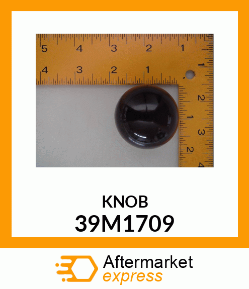 KNOB, METRIC, SPHERICAL, THREADED 39M1709