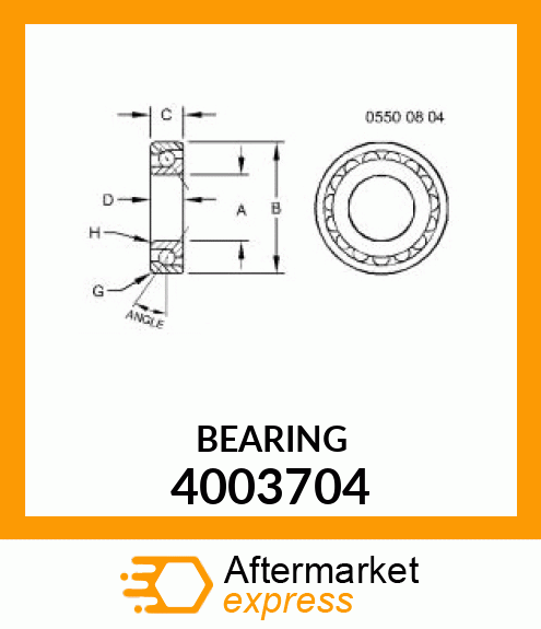 BEARING 4003704