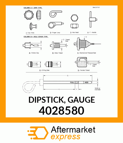 DIPSTICK, GAUGE 4028580