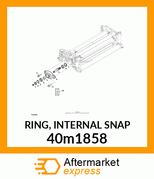 RING, INTERNAL SNAP 40m1858