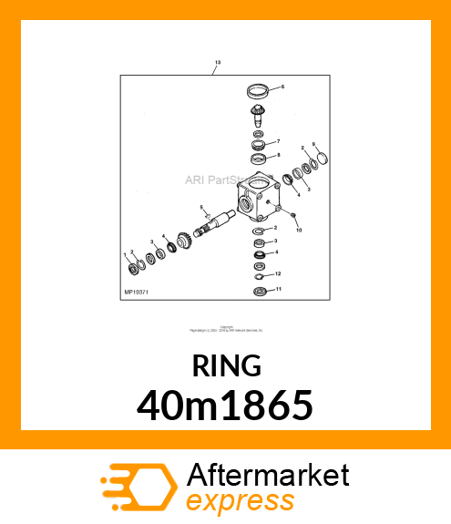 RING, INTERNAL SNAP 40m1865