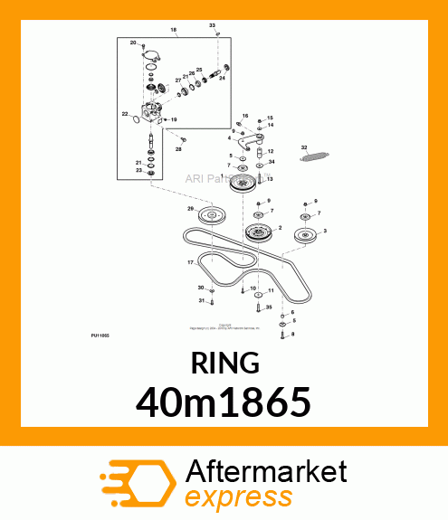 RING, INTERNAL SNAP 40m1865