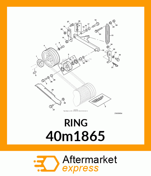 RING, INTERNAL SNAP 40m1865