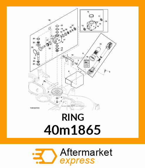 RING, INTERNAL SNAP 40m1865