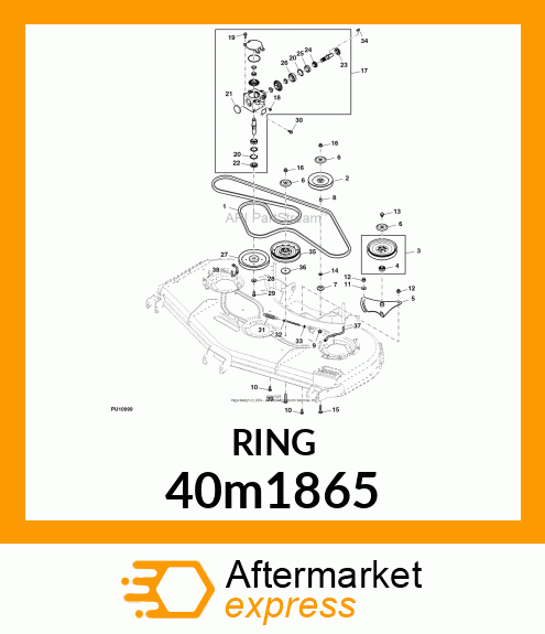 RING, INTERNAL SNAP 40m1865