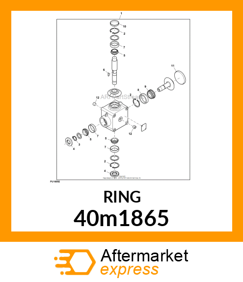 RING, INTERNAL SNAP 40m1865