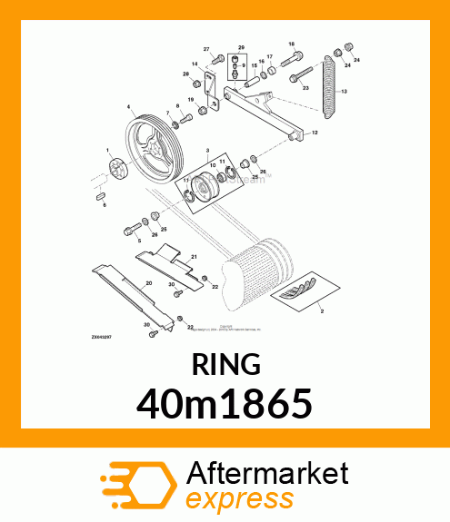 RING, INTERNAL SNAP 40m1865