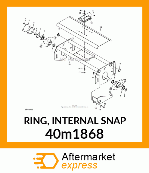 RING, INTERNAL SNAP 40m1868