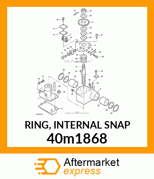 RING, INTERNAL SNAP 40m1868