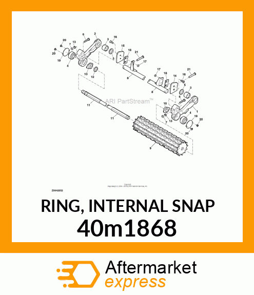 RING, INTERNAL SNAP 40m1868