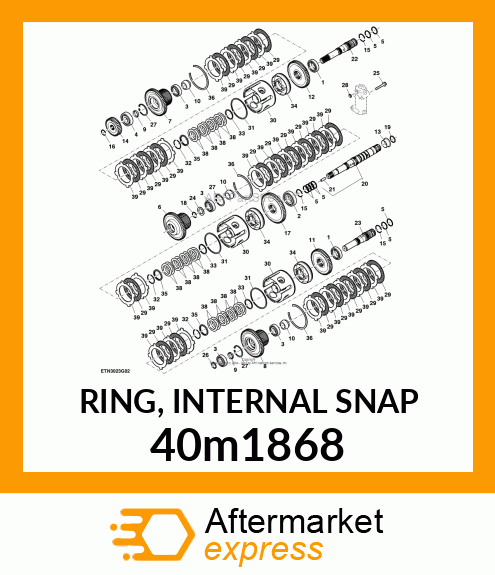 RING, INTERNAL SNAP 40m1868