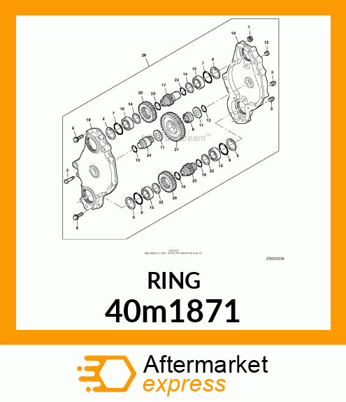 RING, INTERNAL SNAP 40m1871