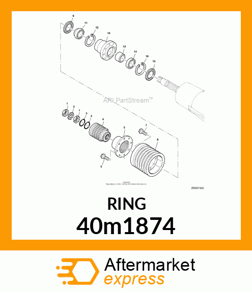 RING, INTERNAL SNAP 40m1874