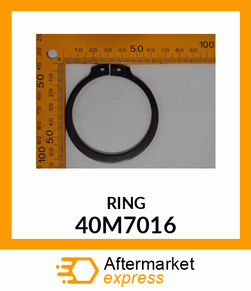 RING, EXTERNAL SNAP 40M7016