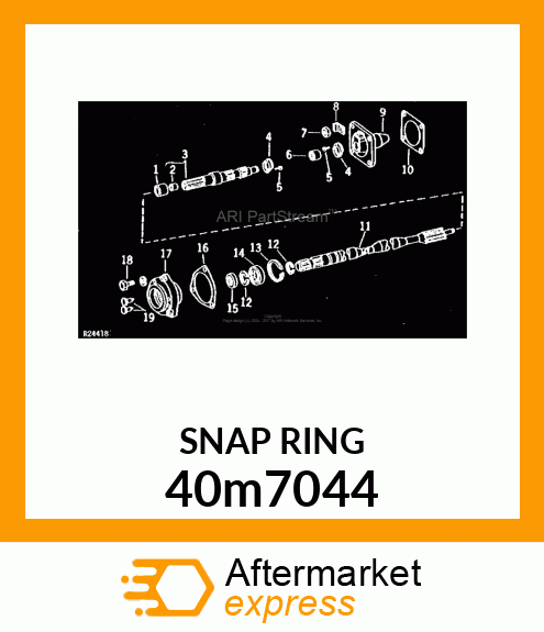 RING, INTERNAL SNAP 40m7044