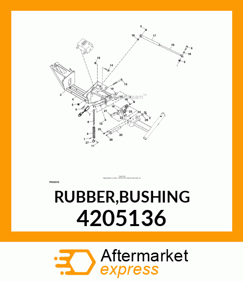 RUBBER,BUSHING 4205136