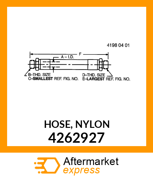 HOSE, NYLON 4262927