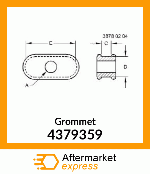 Grommet 4379359