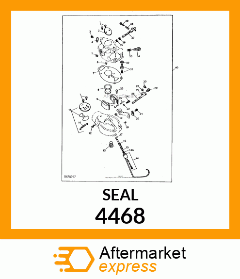 PACKING,CHOKE SHAFT 4468