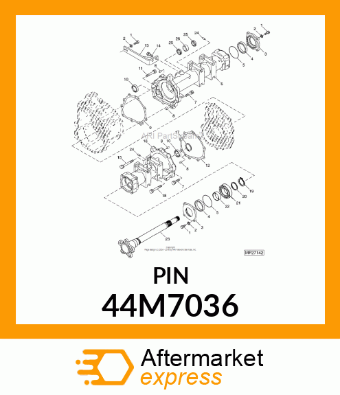 PIN, DOWEL 44M7036